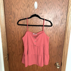 NWT Paper Crane Babydoll Tank